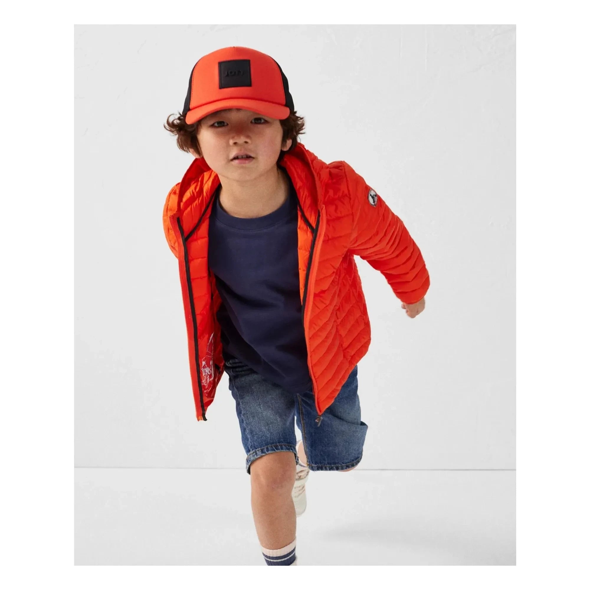 Jott - Plumífero con capucha Hugo | Coral