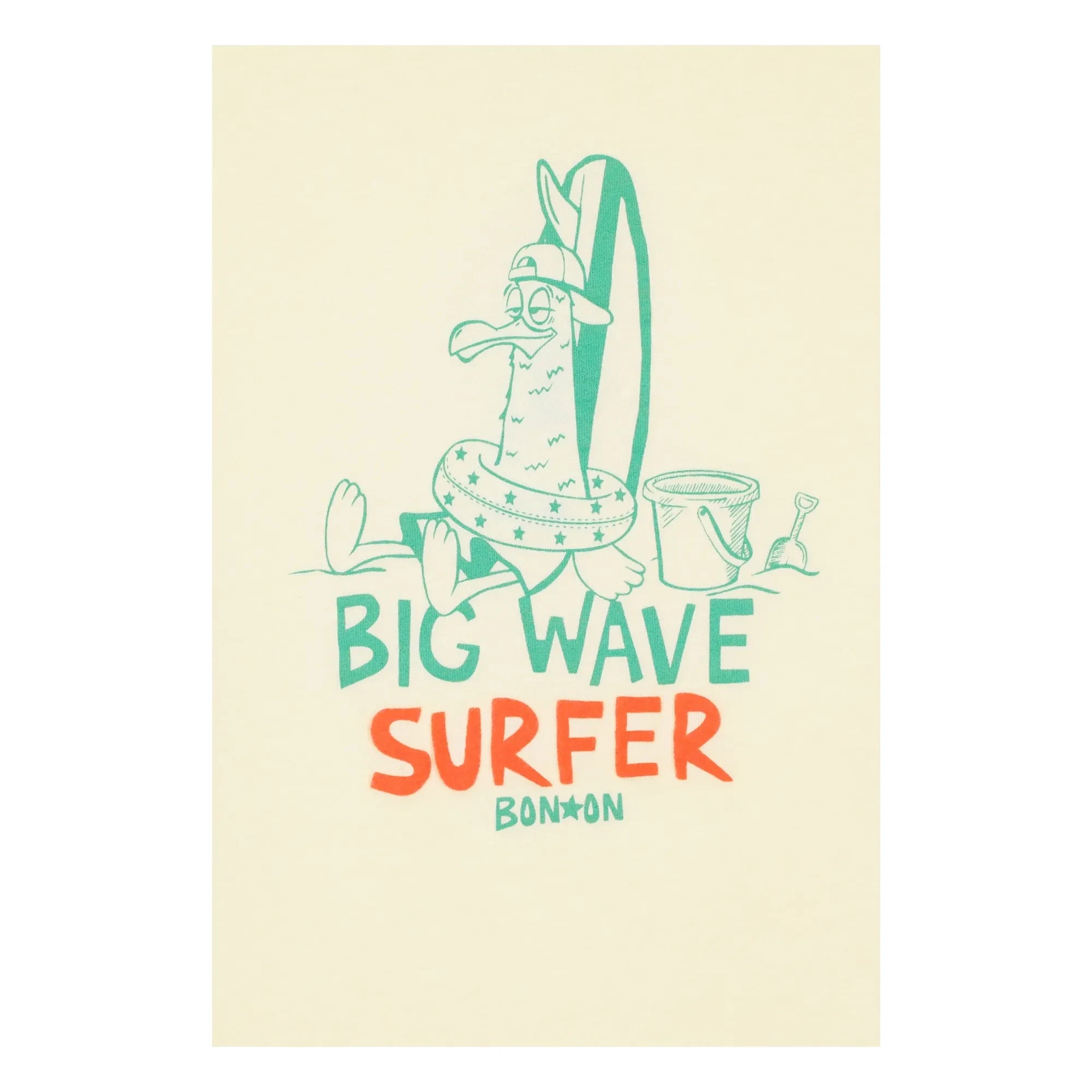 Bonton - Camiseta Livo Big Wave | Vainilla