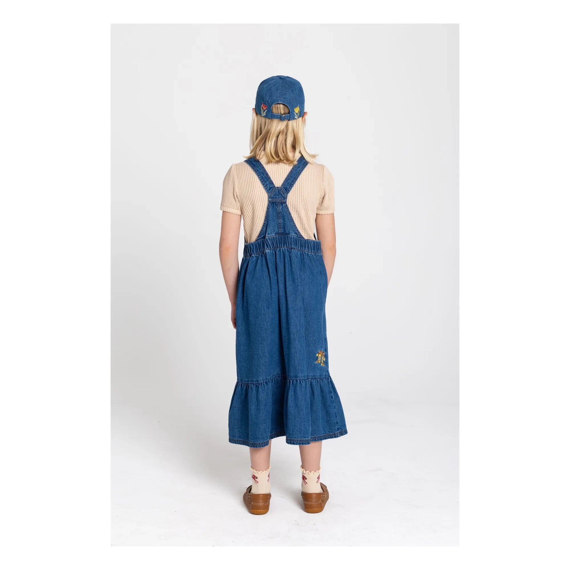 Hundred Pieces - Vestido Peto con Botas | Azul