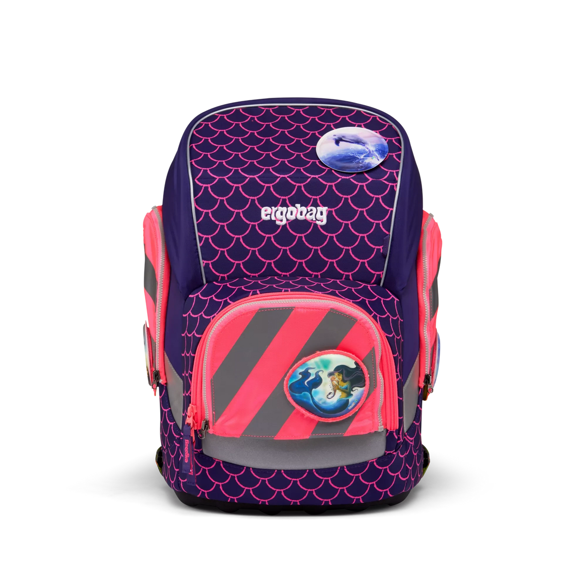 Ergobag - Zip-Set with reflective Stripes Pink