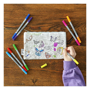 EatSleepDoodle - Set para colorear Mariposas