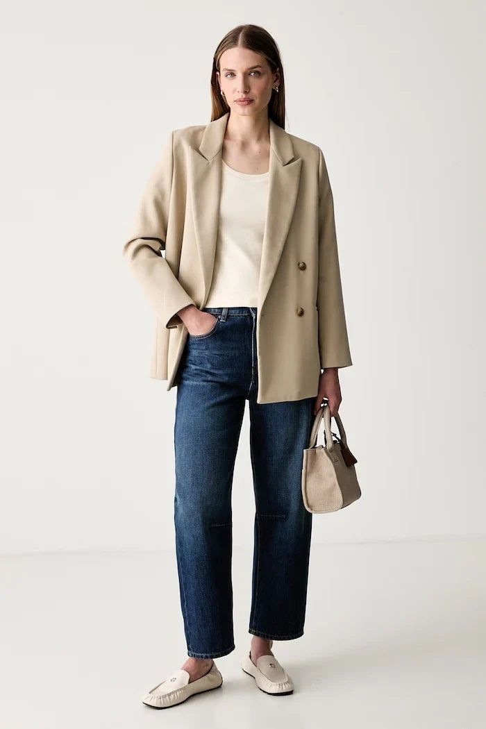 Weekend Max Mara camiseta de mujer básica de algodón y elastano WKDMULTIJ