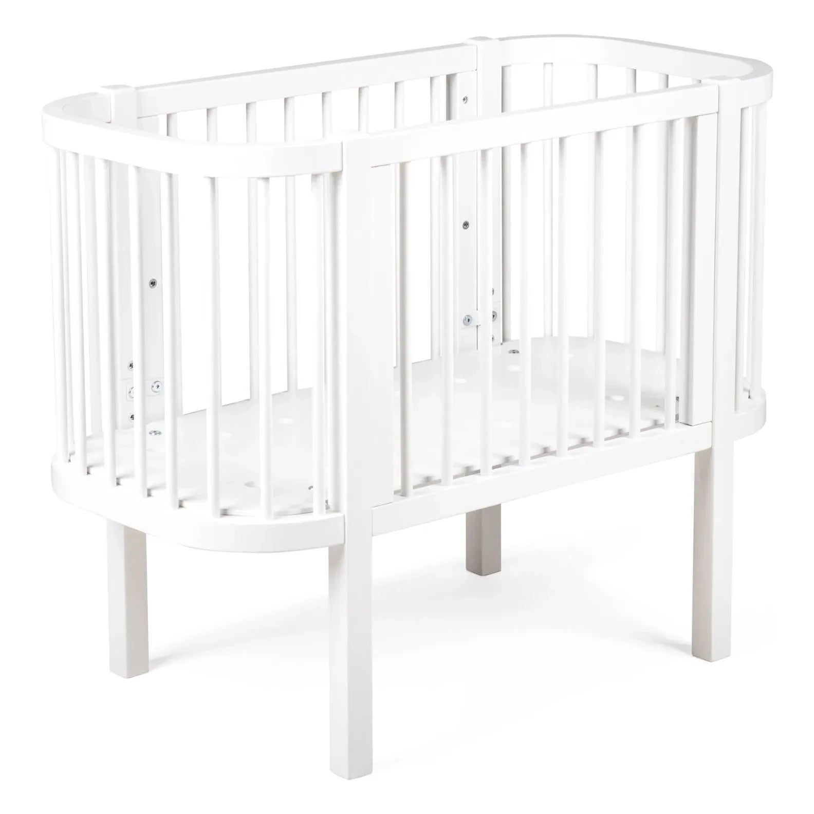 Sebra - Cuna cododo de madera | Blanca