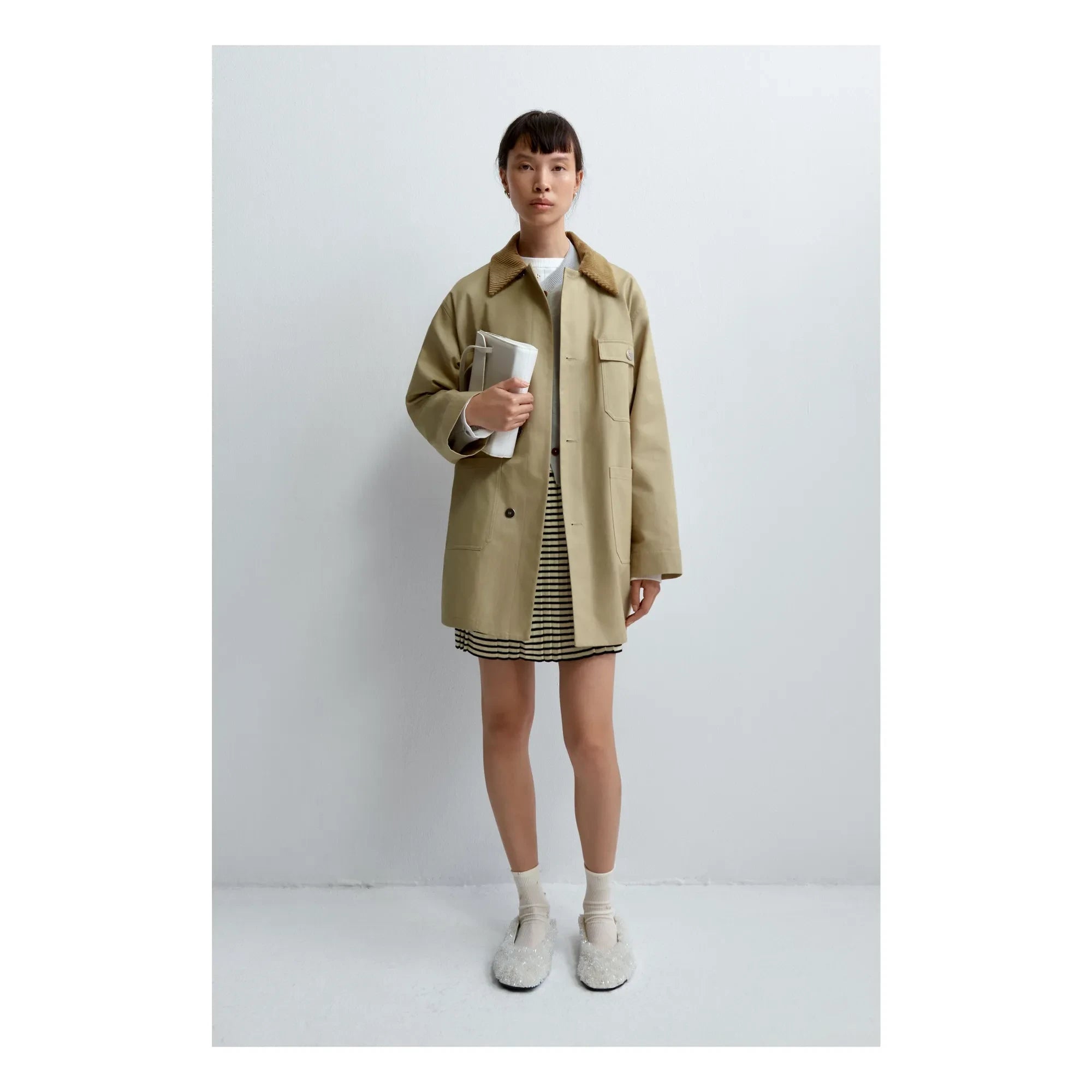 Cordera - Chaqueta de botones | Beige