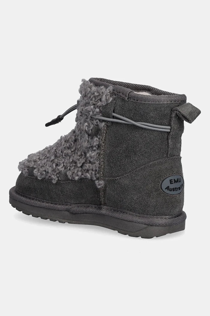 Botines de piel vuelta para niños Emu Australia Mauboy