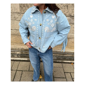 SISSEL EDELBO - Chaqueta vaquera Christer | Azul