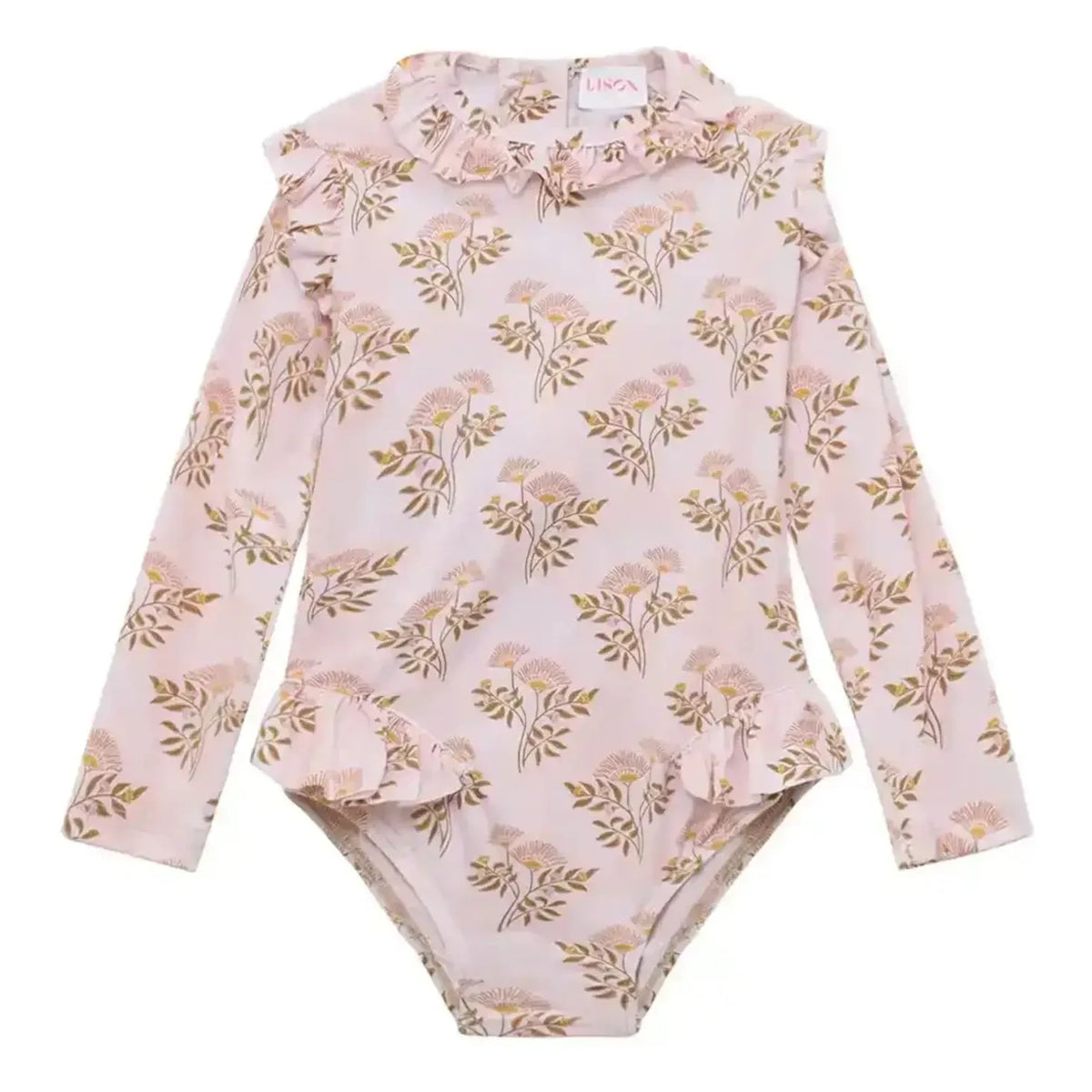 Lison Paris - Bañador Jasmine Fleuri con protección UV | Blanco