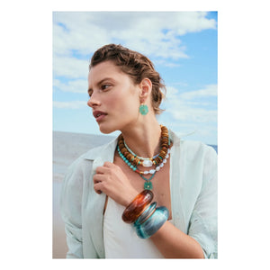 Lizzie Fortunato - Pulsera marrón | Marrón