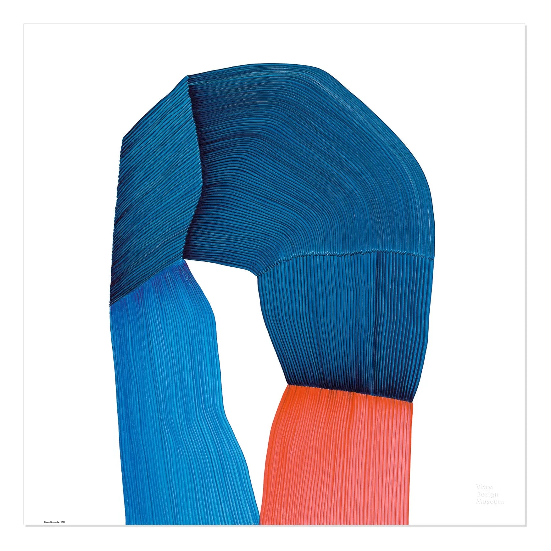Vitra - Póster - Ronan Bouroullec | Azul