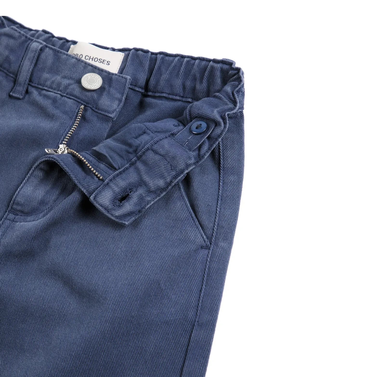 Bobo Choses - Pantalón Parche de Algodón Orgánico | Azul