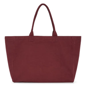 Anine Bing - Leo Kanvas Tote Çanta | Bordo