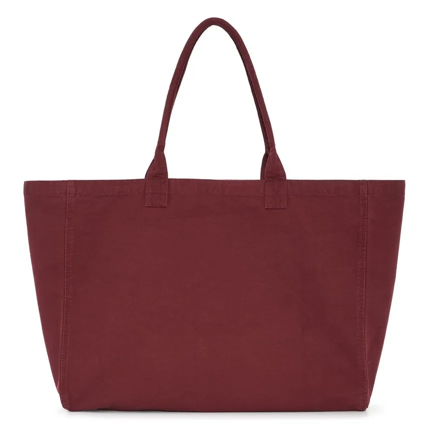 Anine Bing - Leo Kanvas Tote Çanta | Bordo
