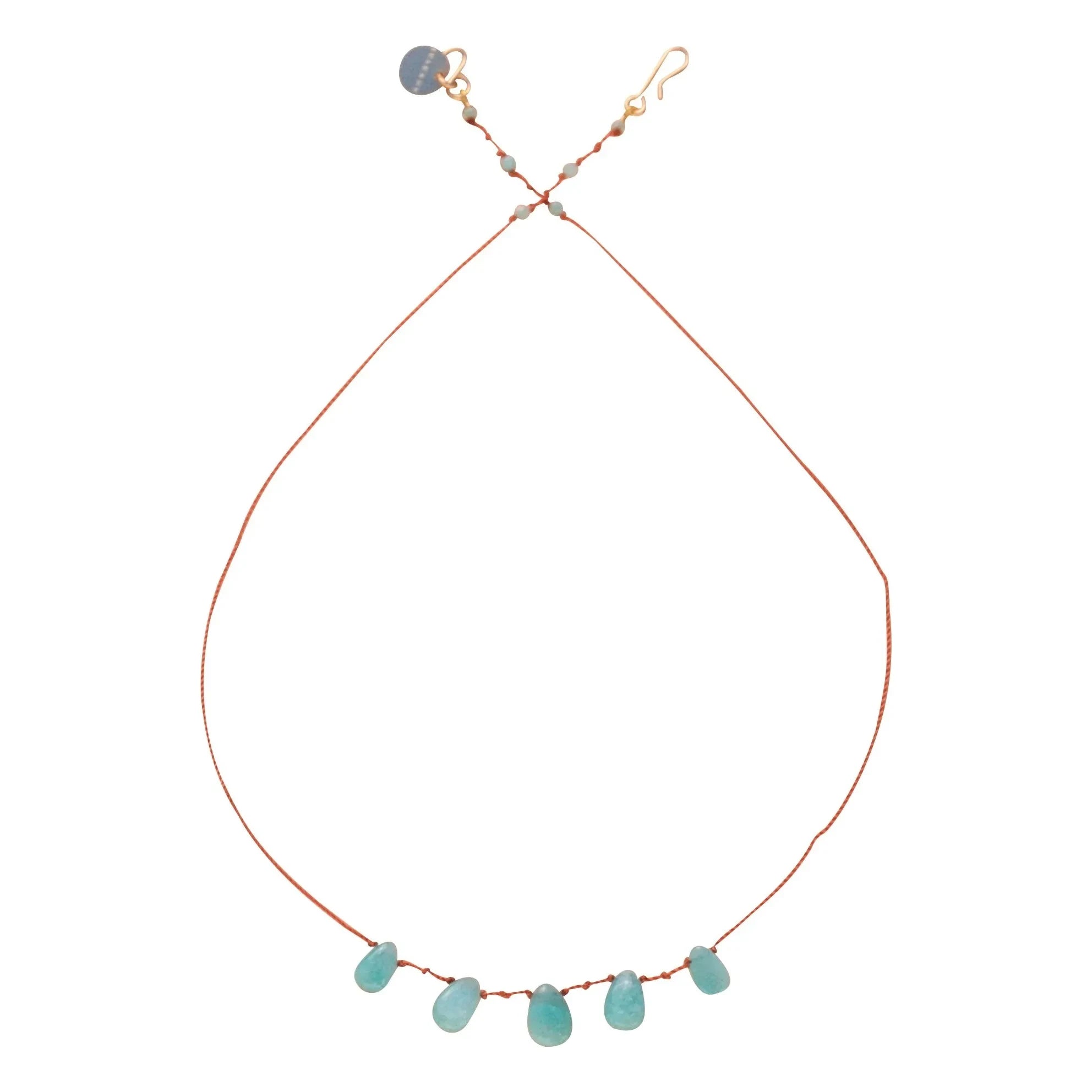 Ivarene - Collar 5 Gotas | Amazonita