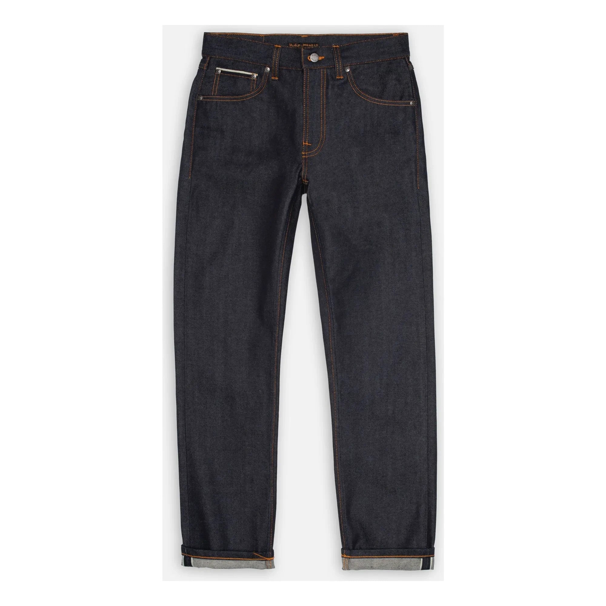 Nudie Jeans - Vaqueros Gritty Jackson Dry | Azul oscuro