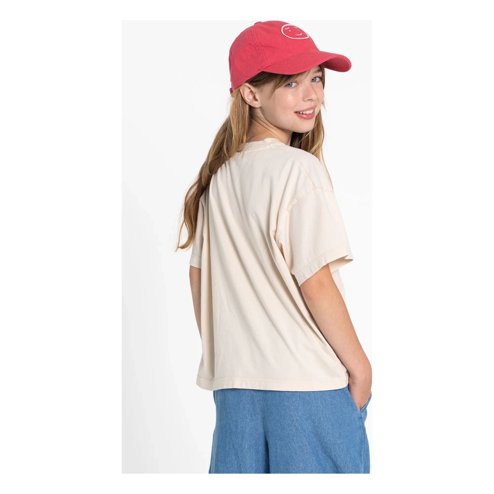 Smallable Kid - Camiseta Liv Algodón orgánico | Crema