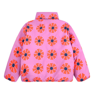 Bobo Choses - Chaqueta impermeable de fibra reciclada Kaleidoscope | Lila