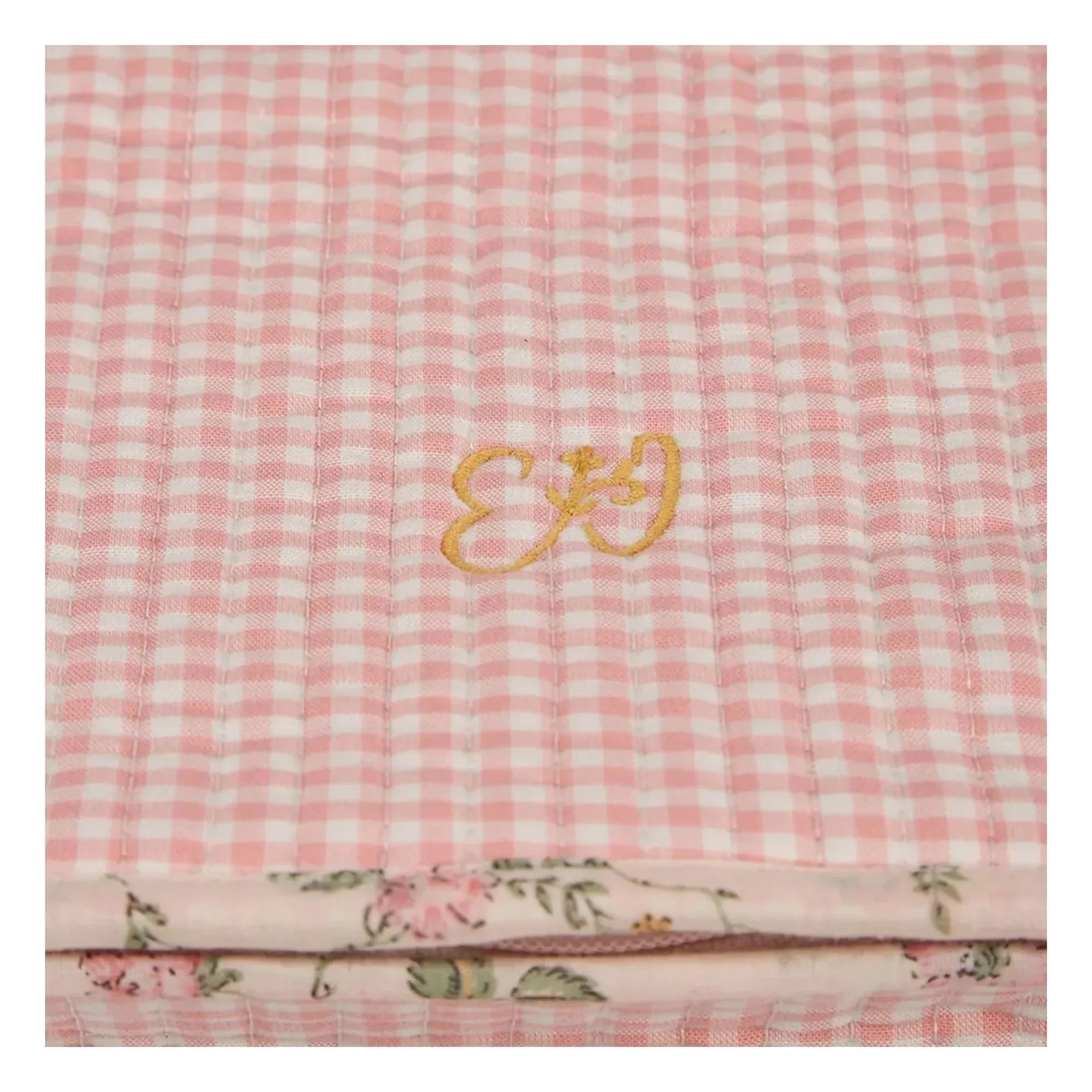 Emile et Ida - Bolsa de almacenamiento Grande Vichy | Rosa