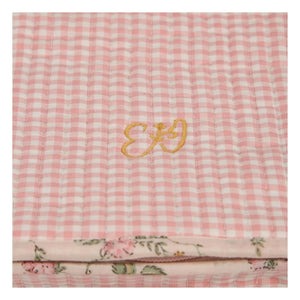 Emile et Ida - Bolsa de almacenamiento Grande Vichy | Rosa