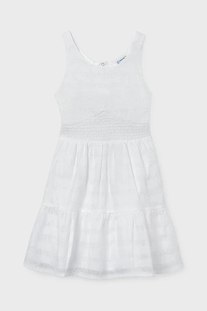 Vestido de algodón para niña Mayoral