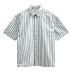 Anerkjendt - Camisa popelín de rayas Akotto | Azul claro