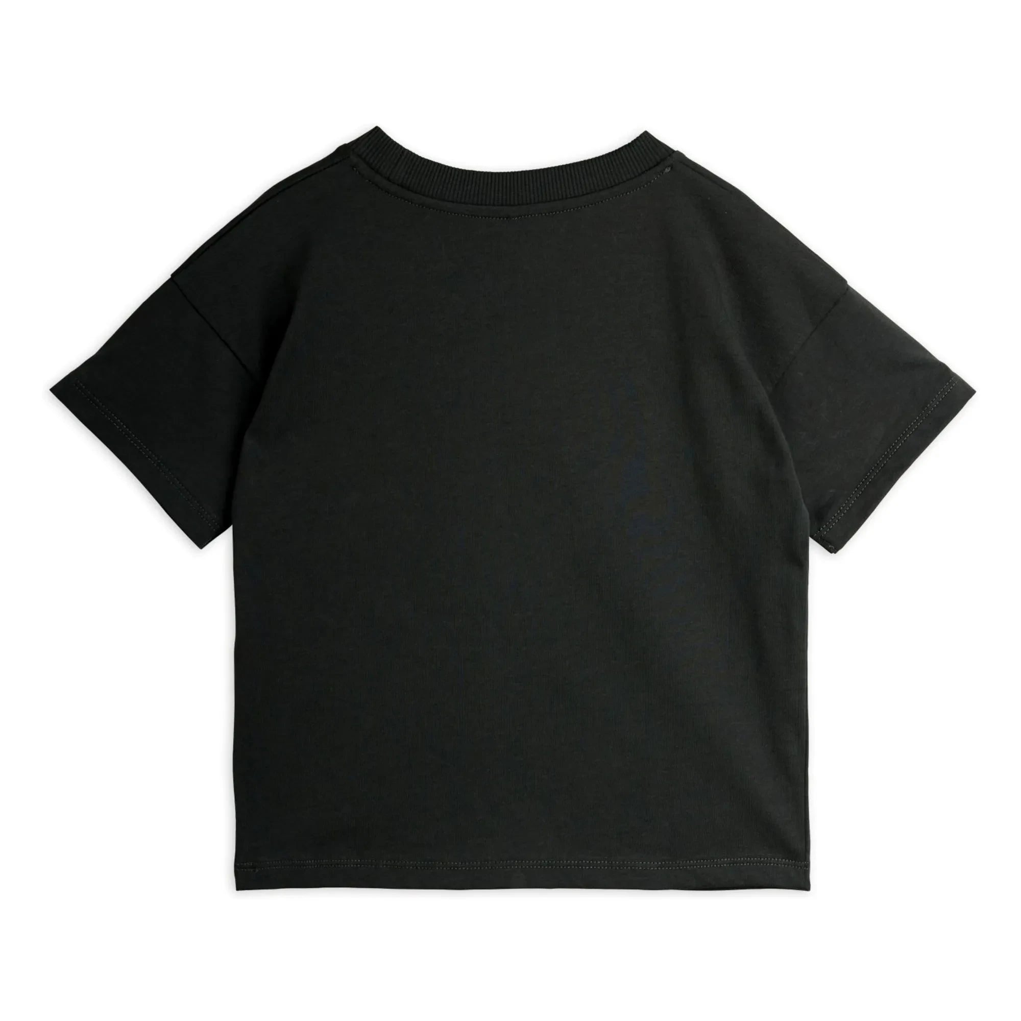Mini Rodini - Camiseta de algodón orgánico Panther | Negro
