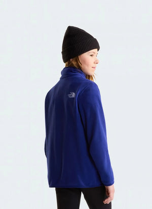 The North Face - Polar con Capucha Estilo Glacier | Azul Real