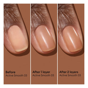 Manucurist - Esmalte de tratamiento CC Active Smooth 02 que embellece la superficie de la uña - 15 ml