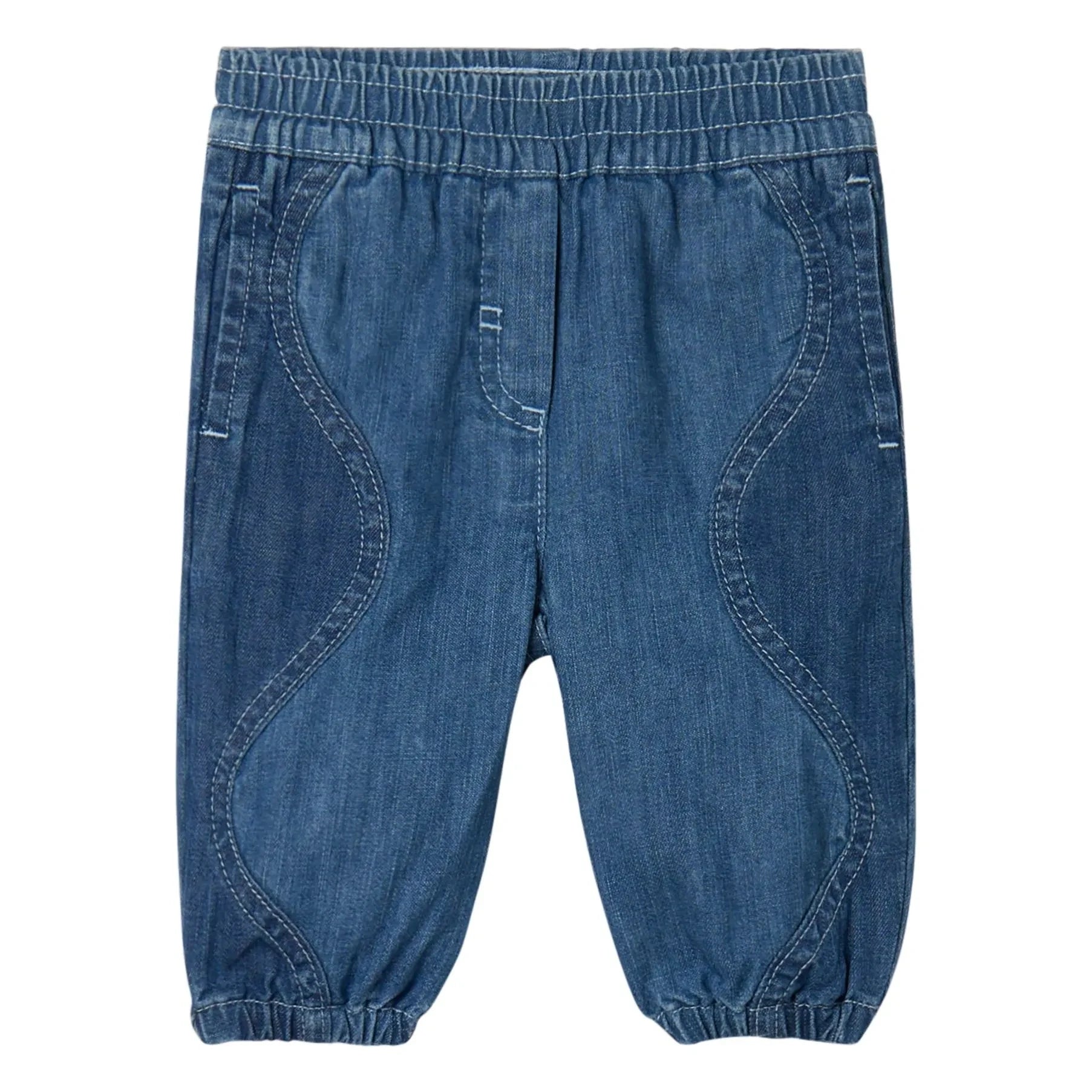 Stella McCartney Niños - Vaqueros Elásticos | Azul