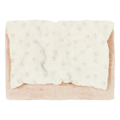 Nobodinoz - Manta de invierno Wabi Sabi Hoshi Birds | Crema