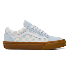 Vans - Cordones de zapatillas Old Skool Gum Check | Azul claro