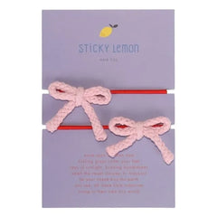Sticky Lemon - Elastic Knot | Rosa palo