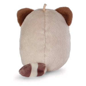 Nici - Peluche de mapache Rakuma de hadas | Rosa