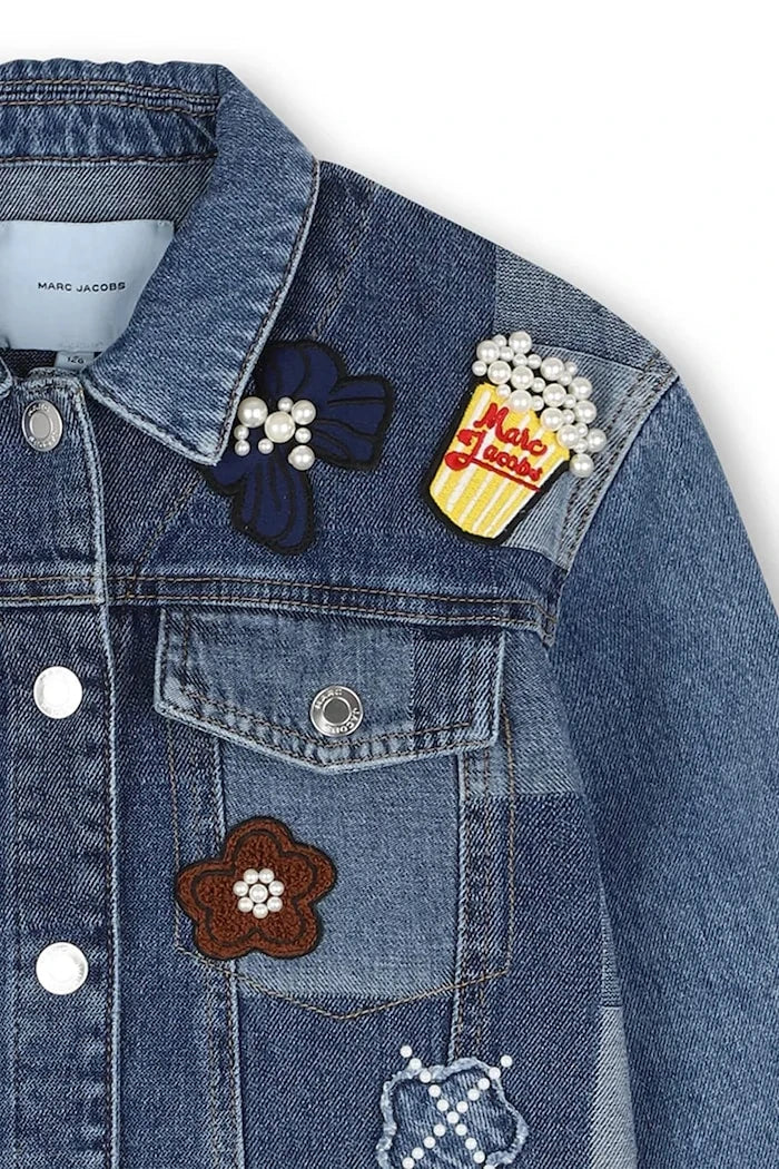 Chaqueta vaquera de algodón para niños de MARC JACOBS
