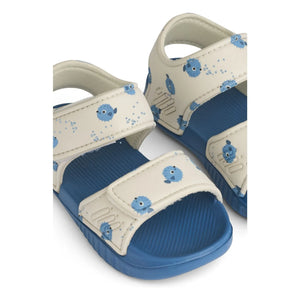 Liewood - Sandalias Blumer Poisson-Globe | Azul