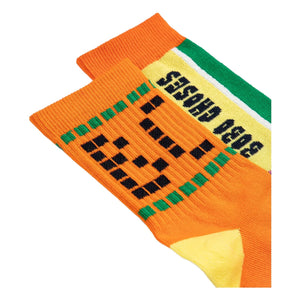 Bobo Choses - Bobo Choses Pack de 2 pares de calcetines de algodón orgánico | Naranja