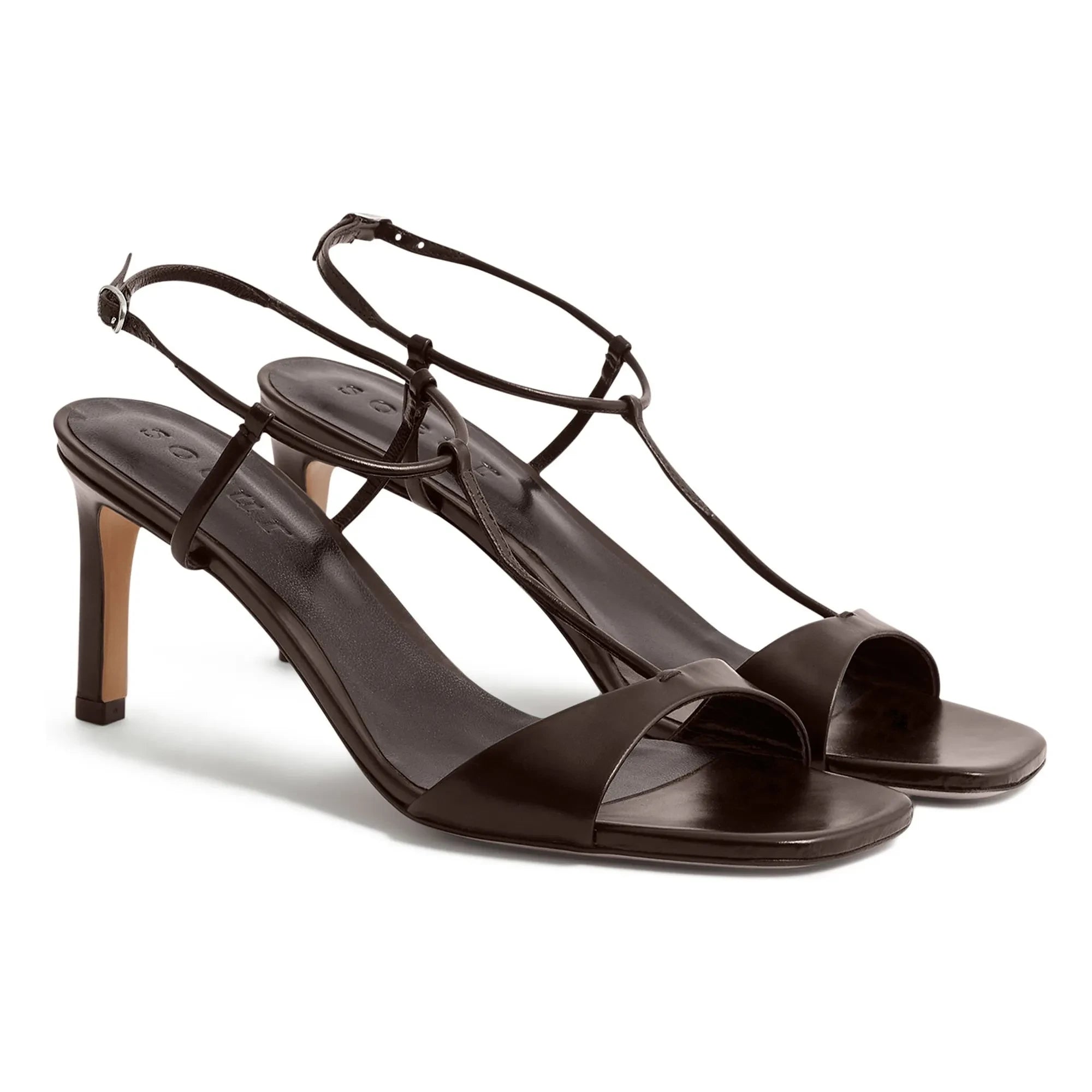 Soeur - Sandalias de piel Cecilie | Marrón
