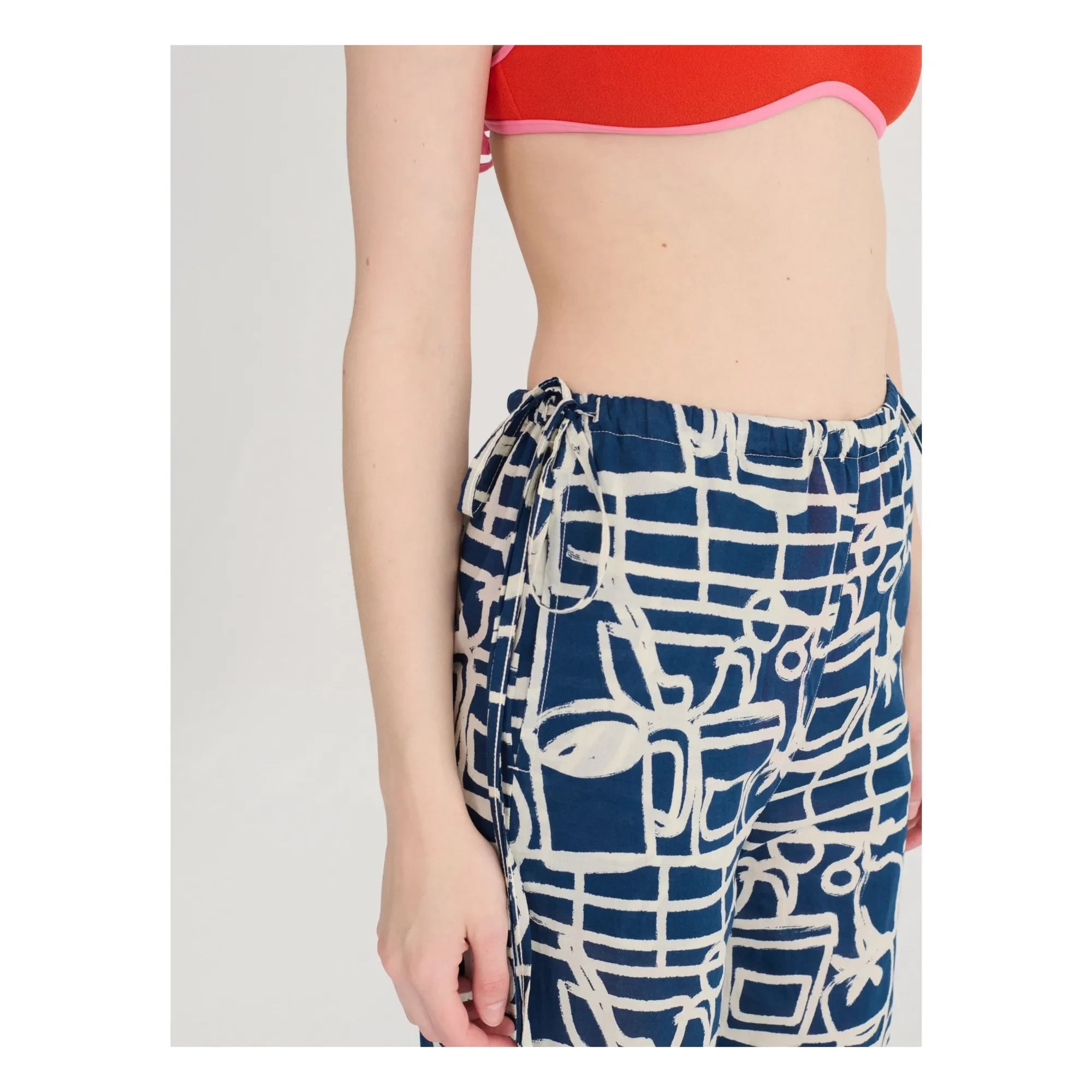Bobo Choses - Pantalones de algodón orgánico Cookery Festival | Azul marino