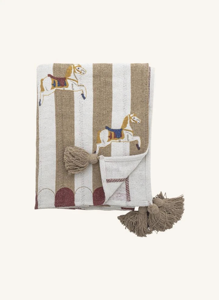 Bloomingville Mini - Colcha de Carrusel | Beige