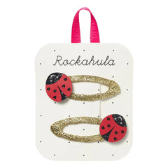 Rockahula Kids - Set de 2 clips de bichos | Rojo