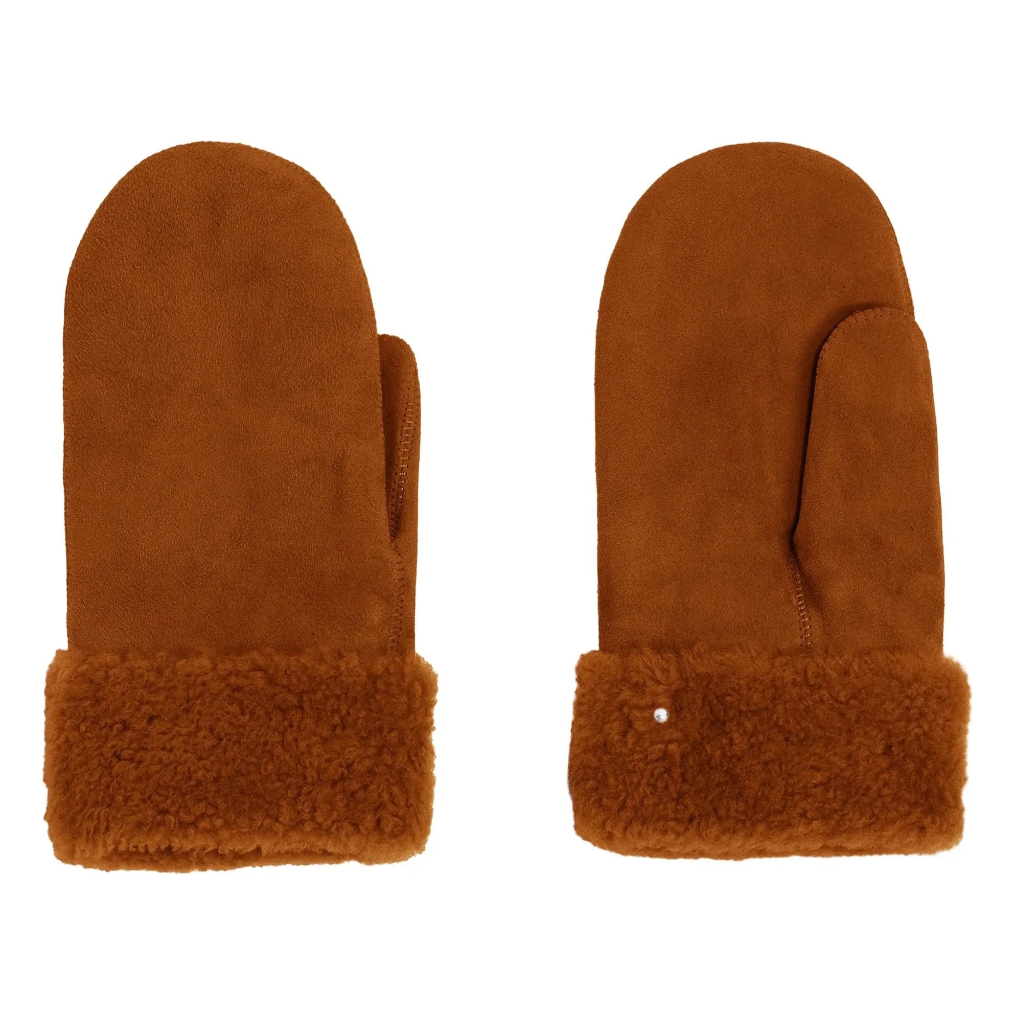 ILDA's sheep - Guantes de Piel de Oveja Merino | Marrón