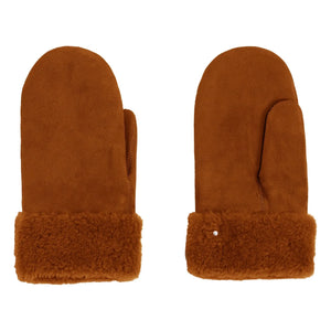 ILDA's sheep - Guantes de Piel de Oveja Merino | Marrón