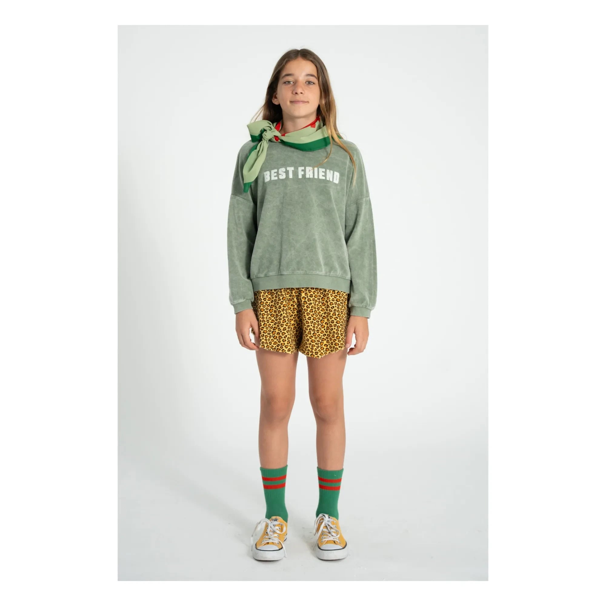 Piupiuchick - Calcetines de rayas | Verde