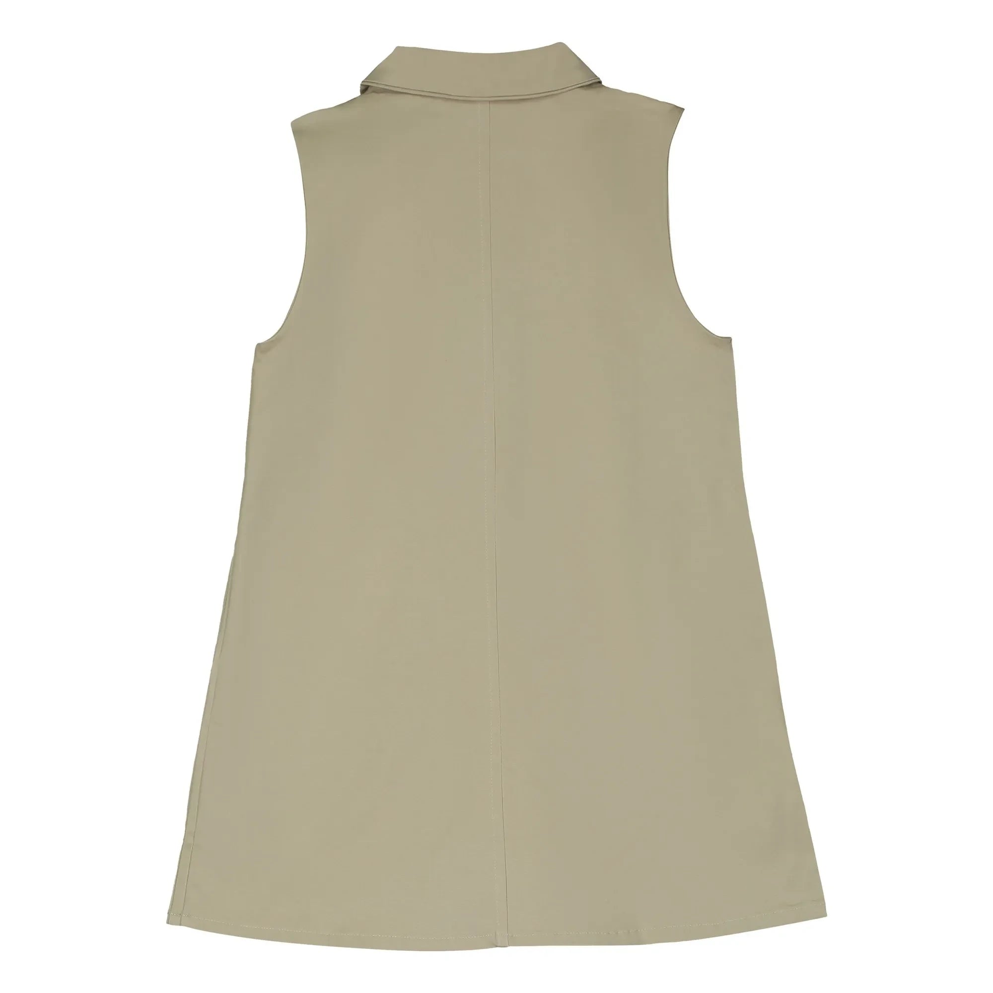 Tangerine - Vestido polo sin mangas | Beige