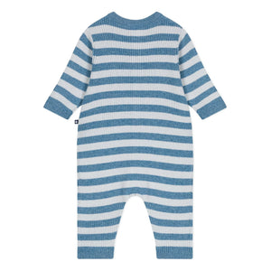 Petit Bateau - Peto de Lana Rayado | Azul