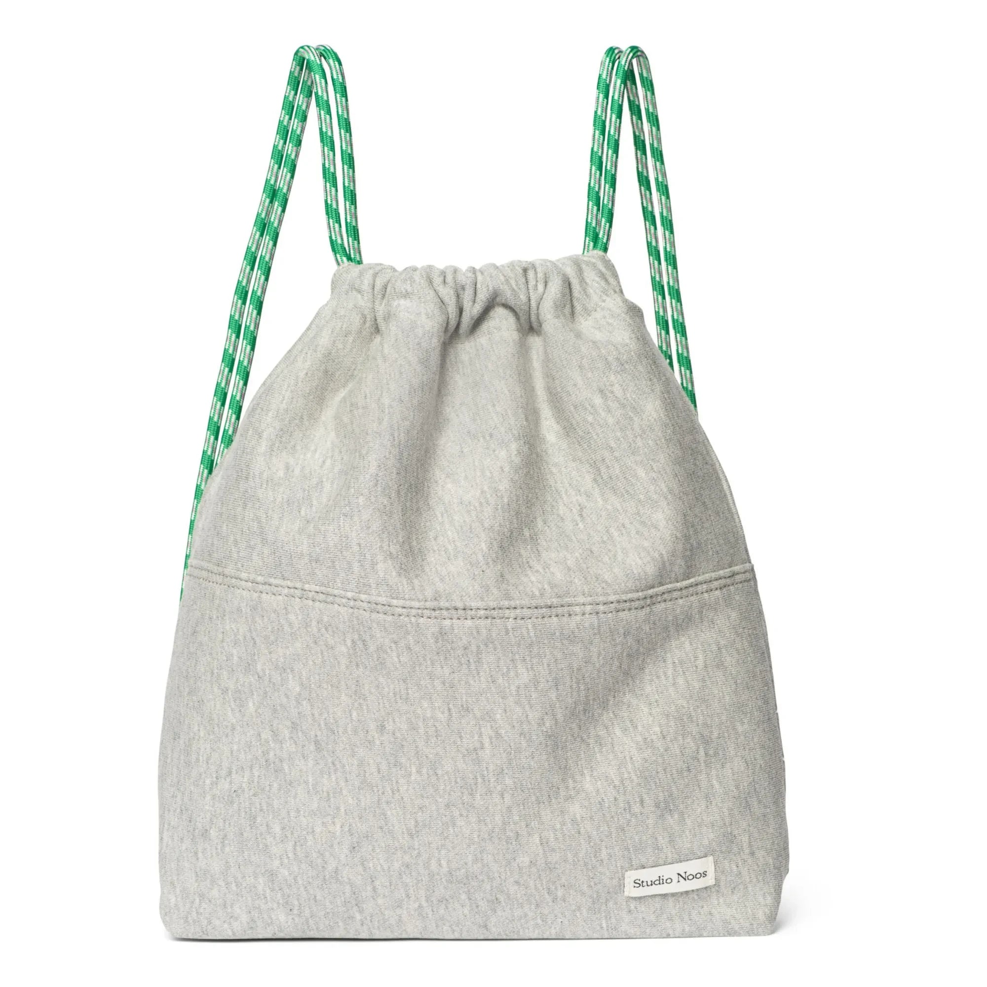 Studio Noos - Bolsa de deporte de punto | Gris jaspeado