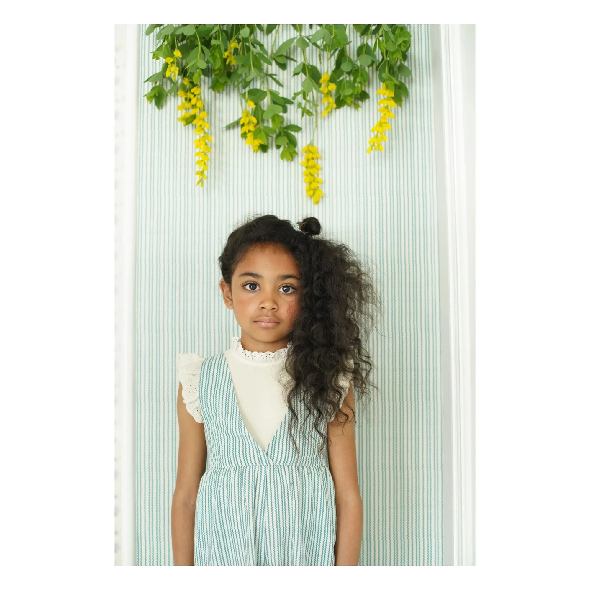 Soor Ploom - Camiseta de algodón orgánico con calados Pointelle | Rosa beige