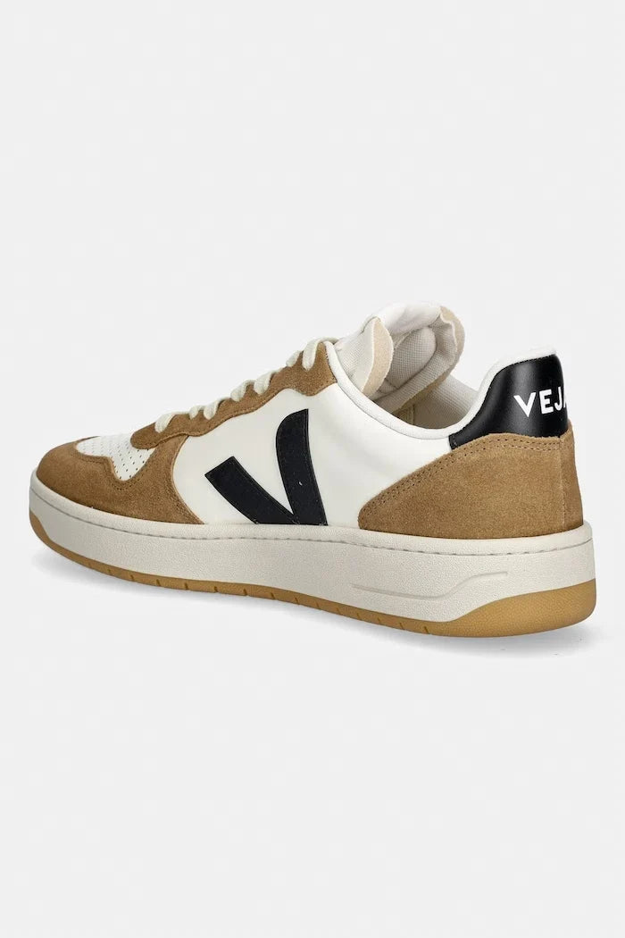 Zapatillas de deporte de cuero para hombre Veja V-10
