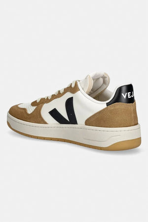 Zapatillas de deporte de cuero para hombre Veja V-10