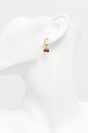 Pendientes metálicos Coach para mujer