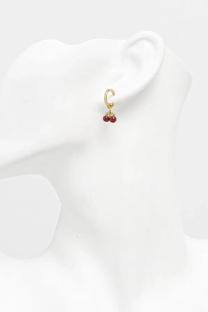 Pendientes metálicos Coach para mujer